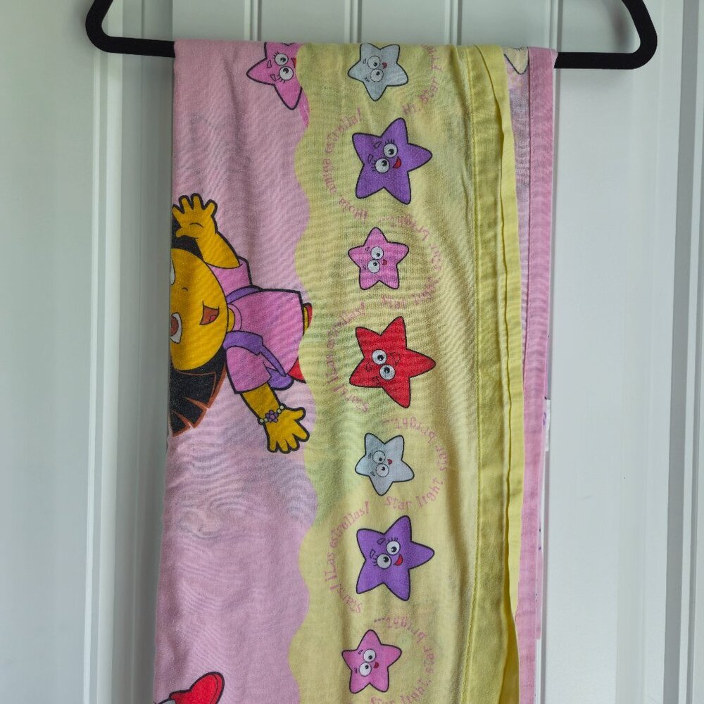 Y2K Dora the Explorer Twin bed Sheet